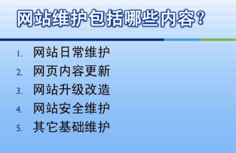 上海企业网站如何更新内容和维护